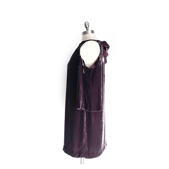 TRINA TURK EDEN DRESS IN BRANDYWINE VELVET SIZE 8 NEW WITH TAGS - Picture 4 of 7